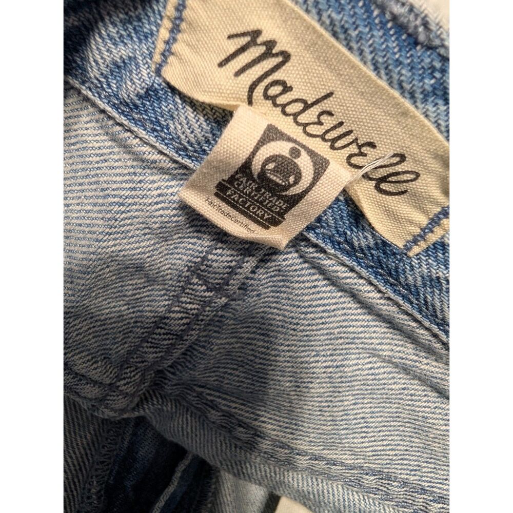 Madewell Superwide-Leg Jeans in Lintz Wash 29 90s Wide Leg Hemp Tencel Baggy - Picture 6 of 7